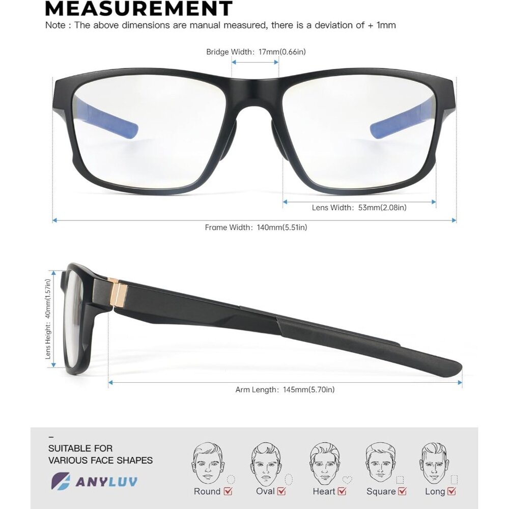Unisex Gold Sleek Frame HD Lens Digital Interface With Futuristic Smart Glasses - Picture 4 of 7